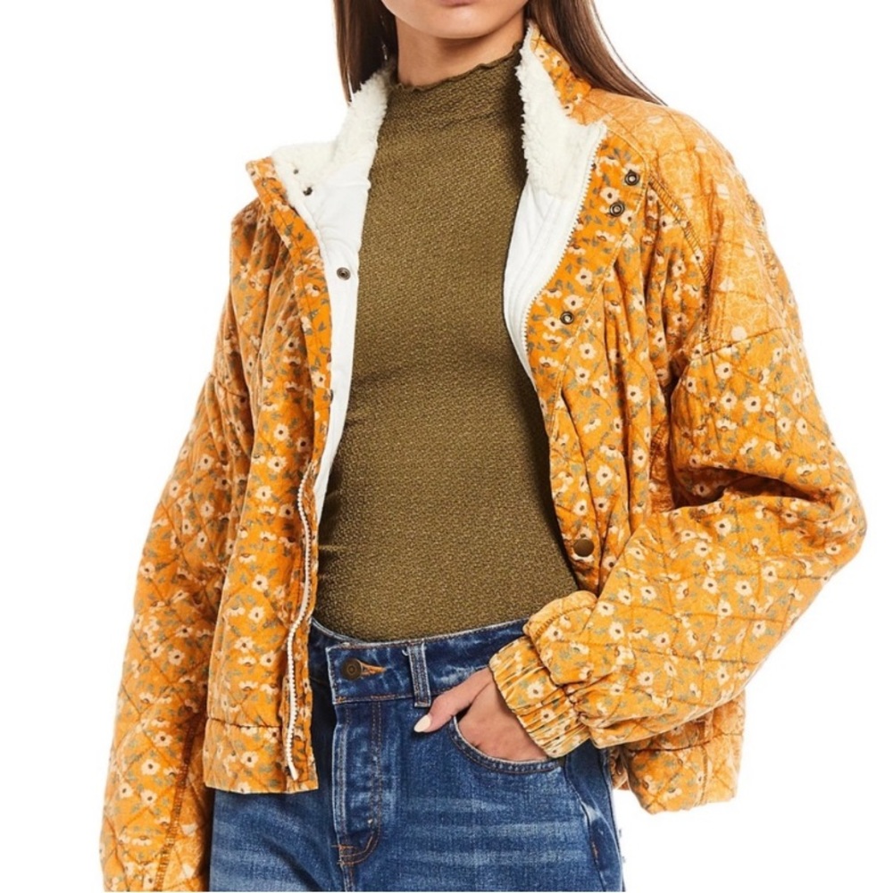 Chelsea & Violet Floral Quilted Jacket